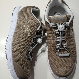 Propet Travel Walker ll Beige Walking Shoes
